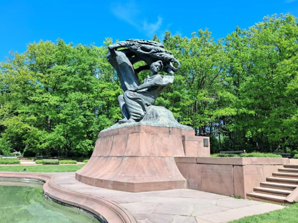 Chopin Monument in Łazienki